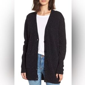 J. Crew wool speckled donegal cardigan